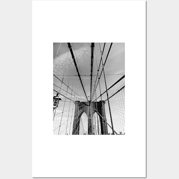 Brooklyn Bridge, New York City - Travel Photography Wall Art by BloomingDiaries